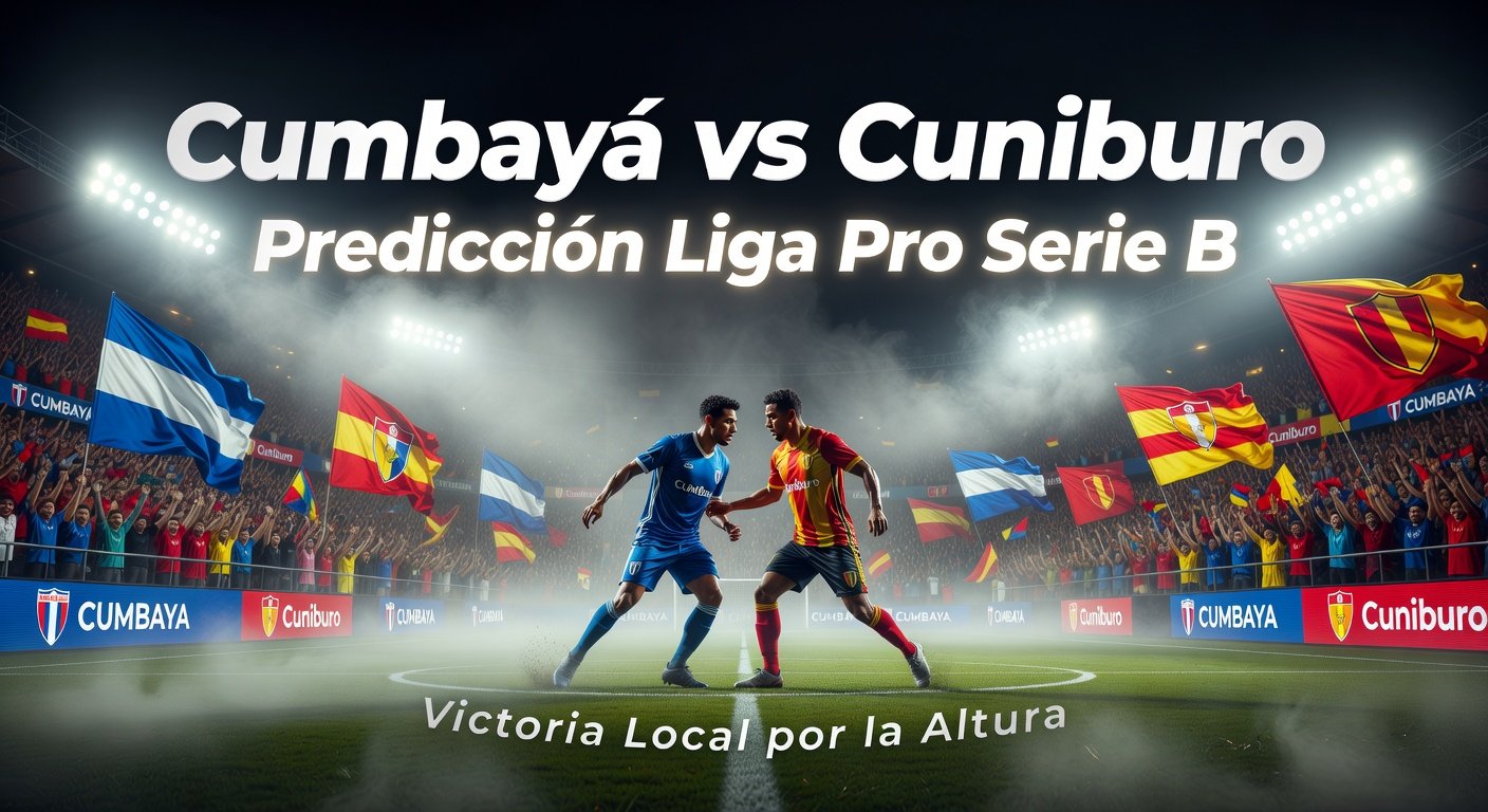 Cumbayá vs Cuniburo Pronóstico / Prediction