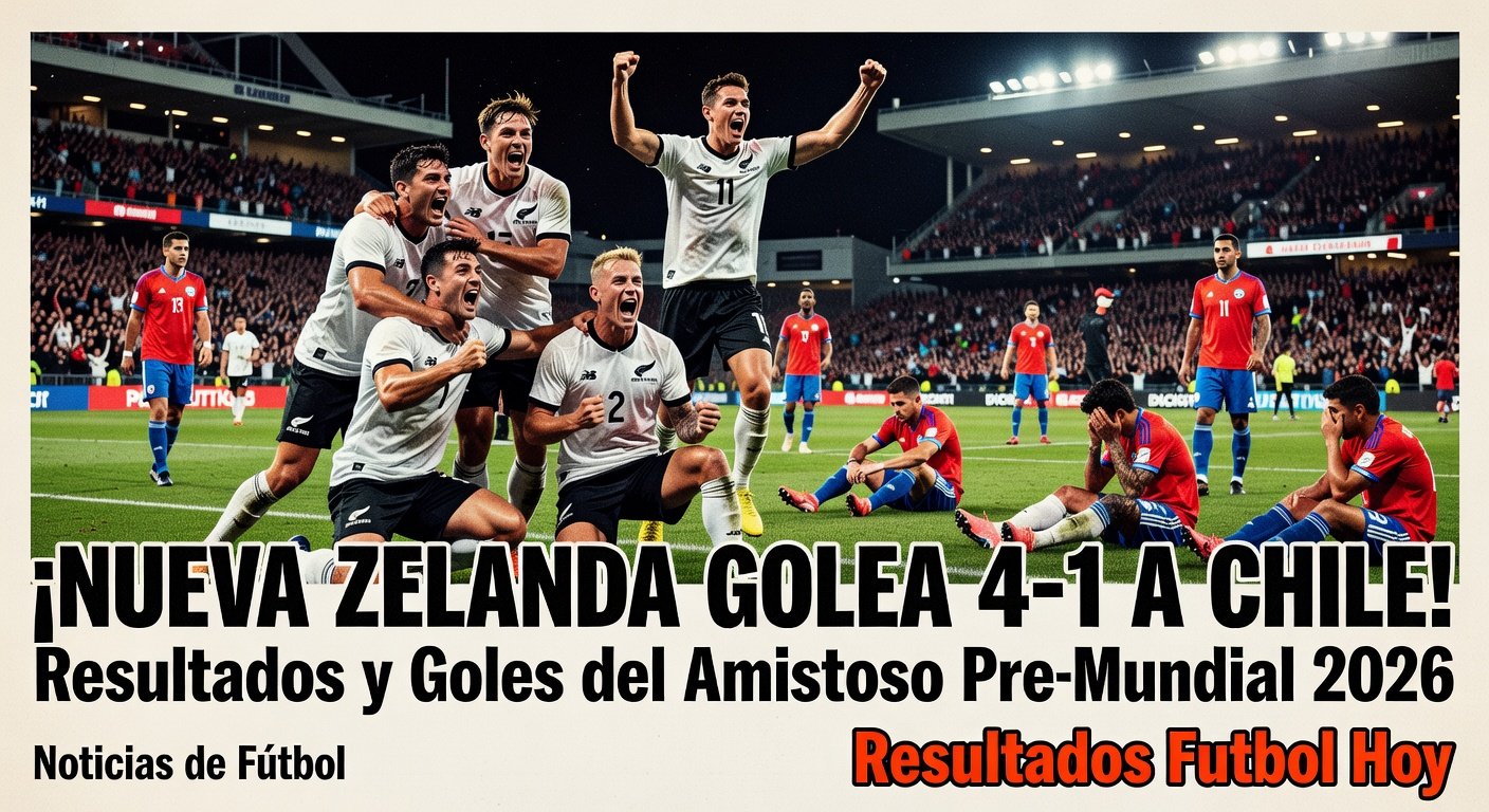 New Zealand 4-1 Chile (ESPN)