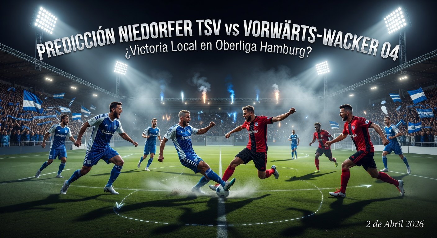 Niendorfer TSV vs Vorwärts-Wacker 04 Pronóstico / Prediction