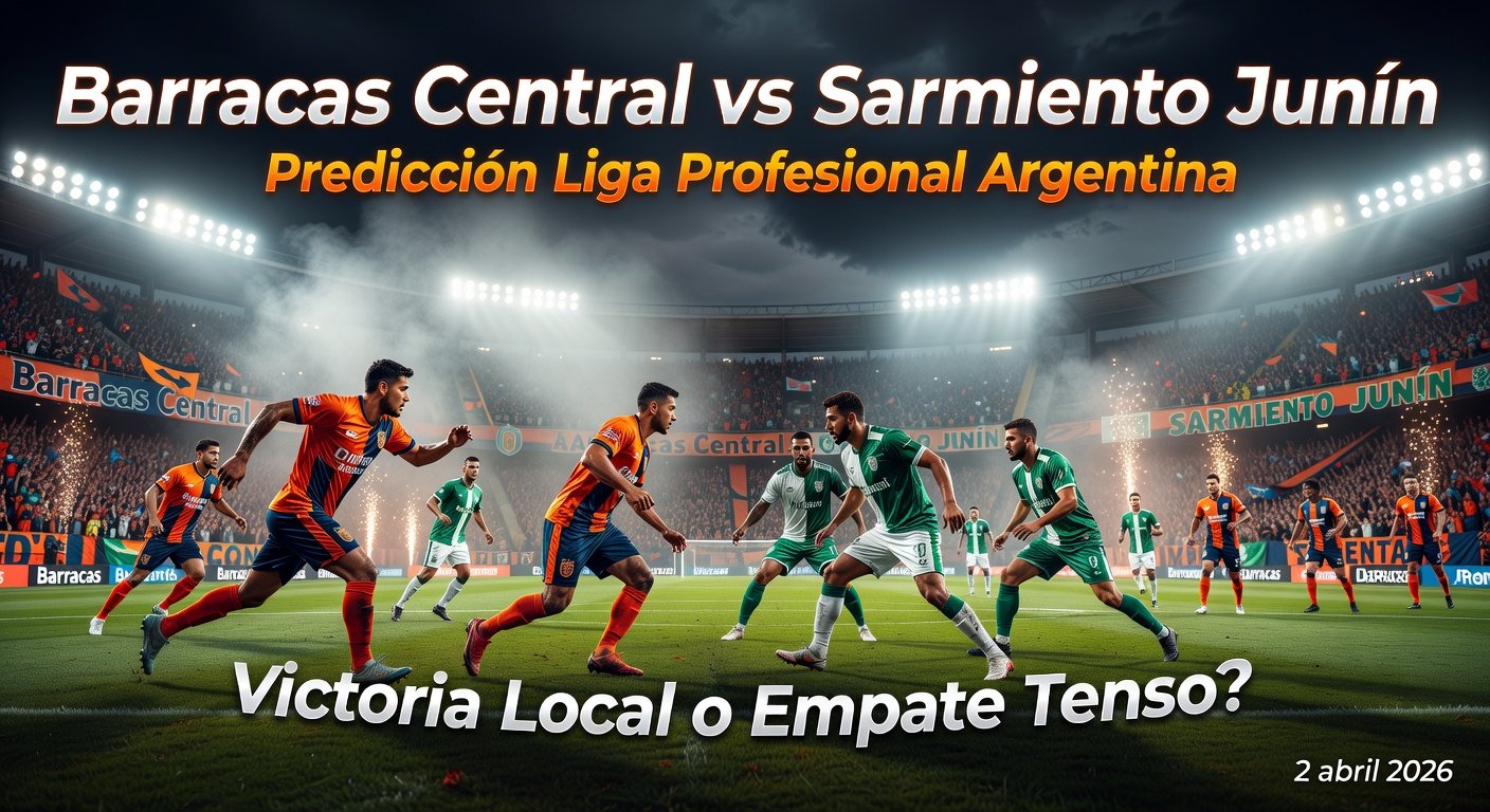 Barracas Central vs Sarmiento Junin Pronóstico / Prediction