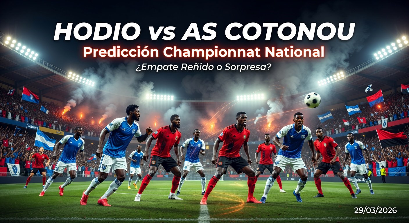 Hodio vs AS Cotonou Pronóstico / Prediction