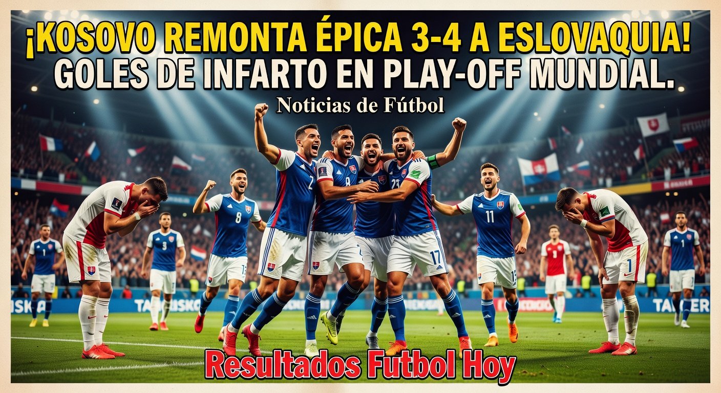 Kosovo thrash Slovakia 4-0 in World Cup Qualifier