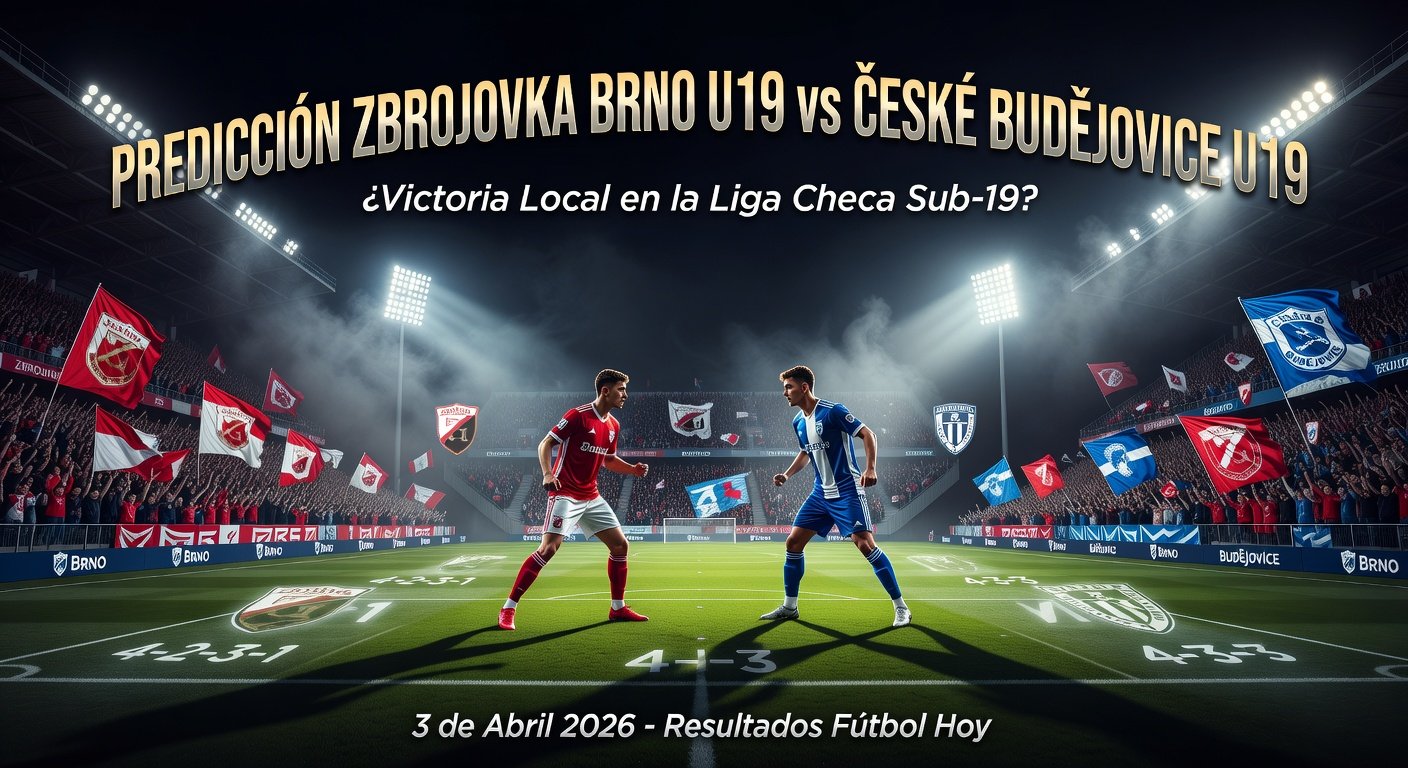Zbrojovka Brno U19 vs České Budějovice U19 Pronóstico / Prediction