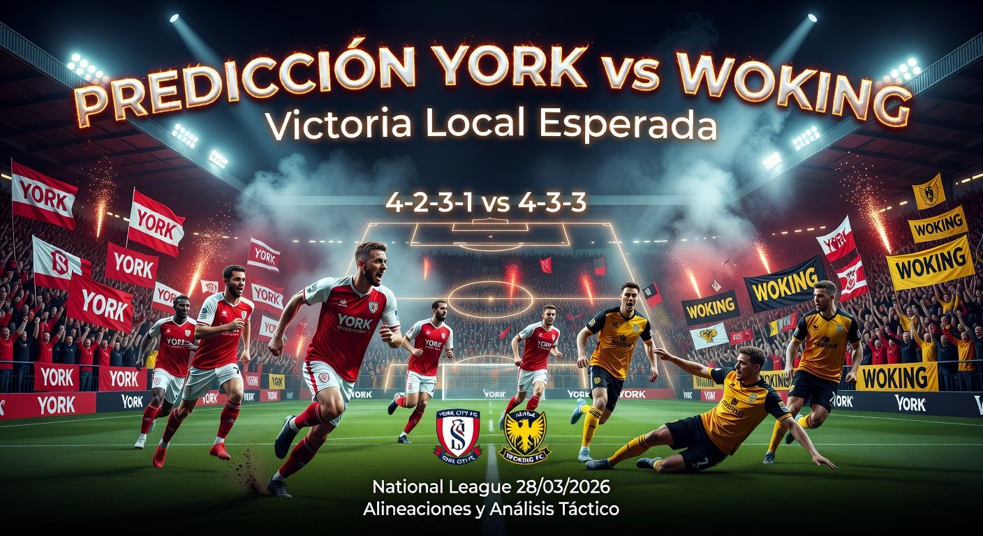 York vs Woking Pronóstico / Prediction