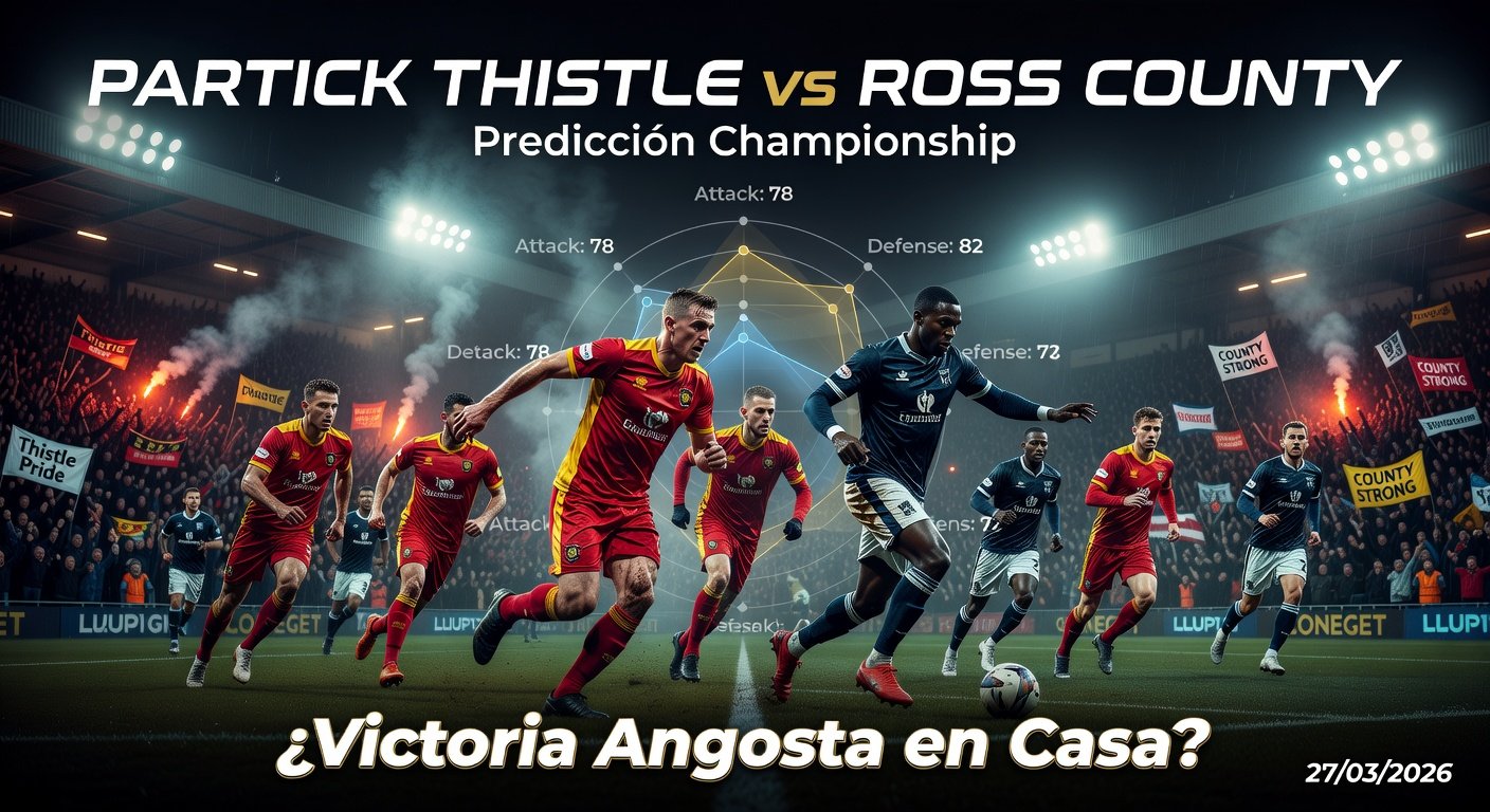 Partick vs Ross County Pronóstico / Prediction
