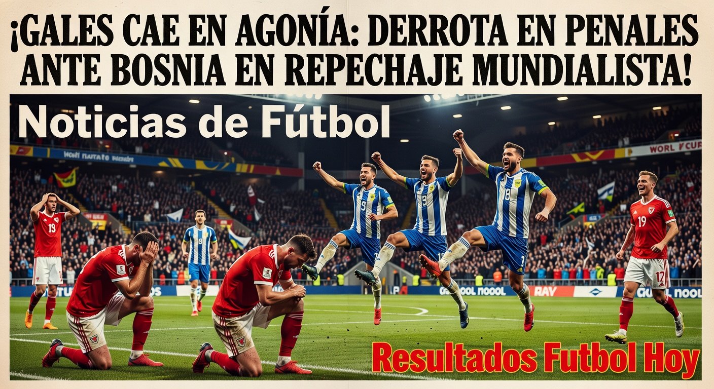 Wales 1-1 Bosnia (2-4 Pens) - WCQ Play-off