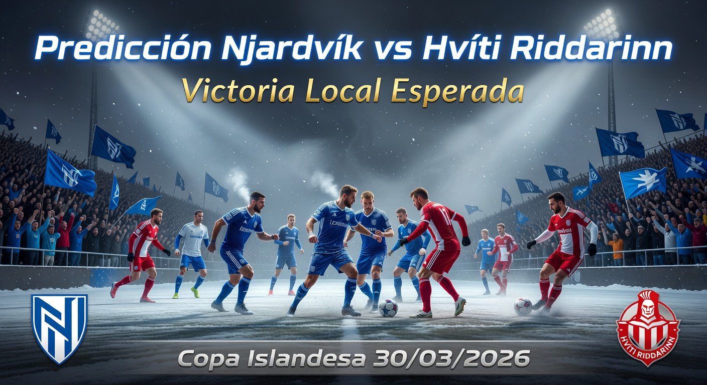 Njardvik vs Hvíti riddarinn Pronóstico / Prediction