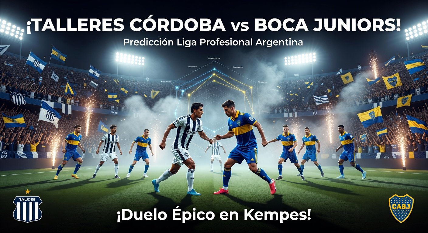 Talleres Cordoba vs Boca Juniors Pronóstico / Prediction