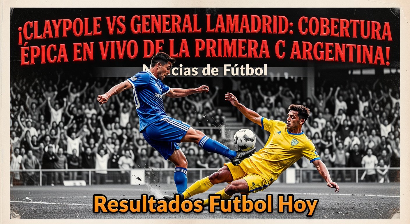 Claypole vs General Lamadrid - Argentine Primera C Live Coverage