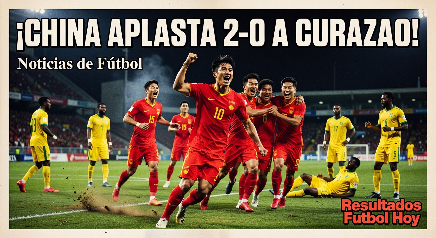 China 2-0 Curaçao (International Friendly)