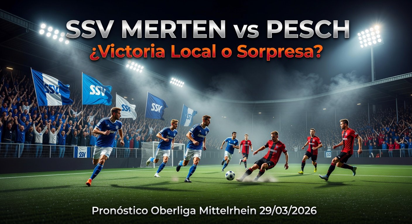 SSV Merten vs Pesch Pronóstico / Prediction