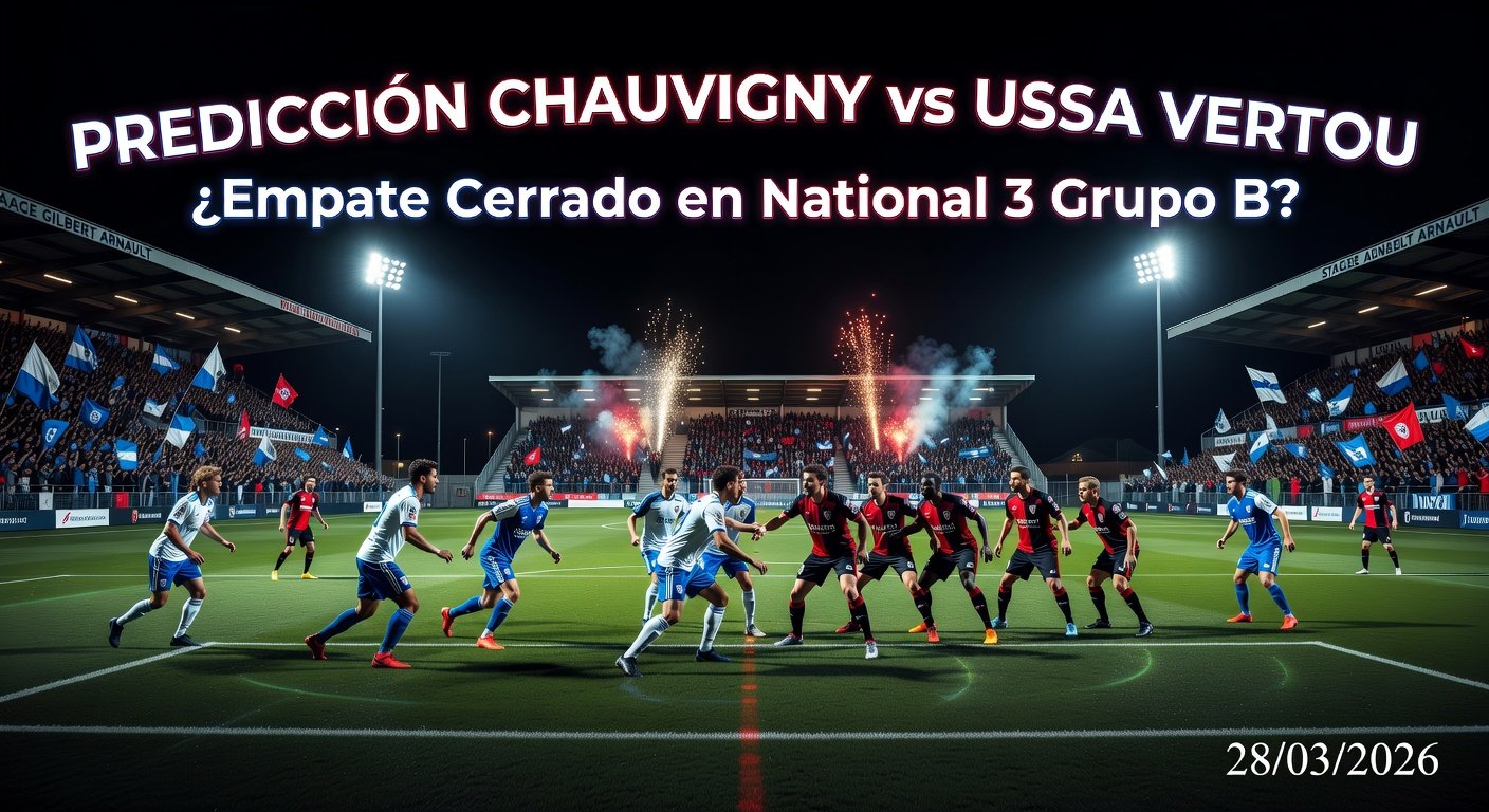 Chauvigny vs USSA Vertou Pronóstico / Prediction