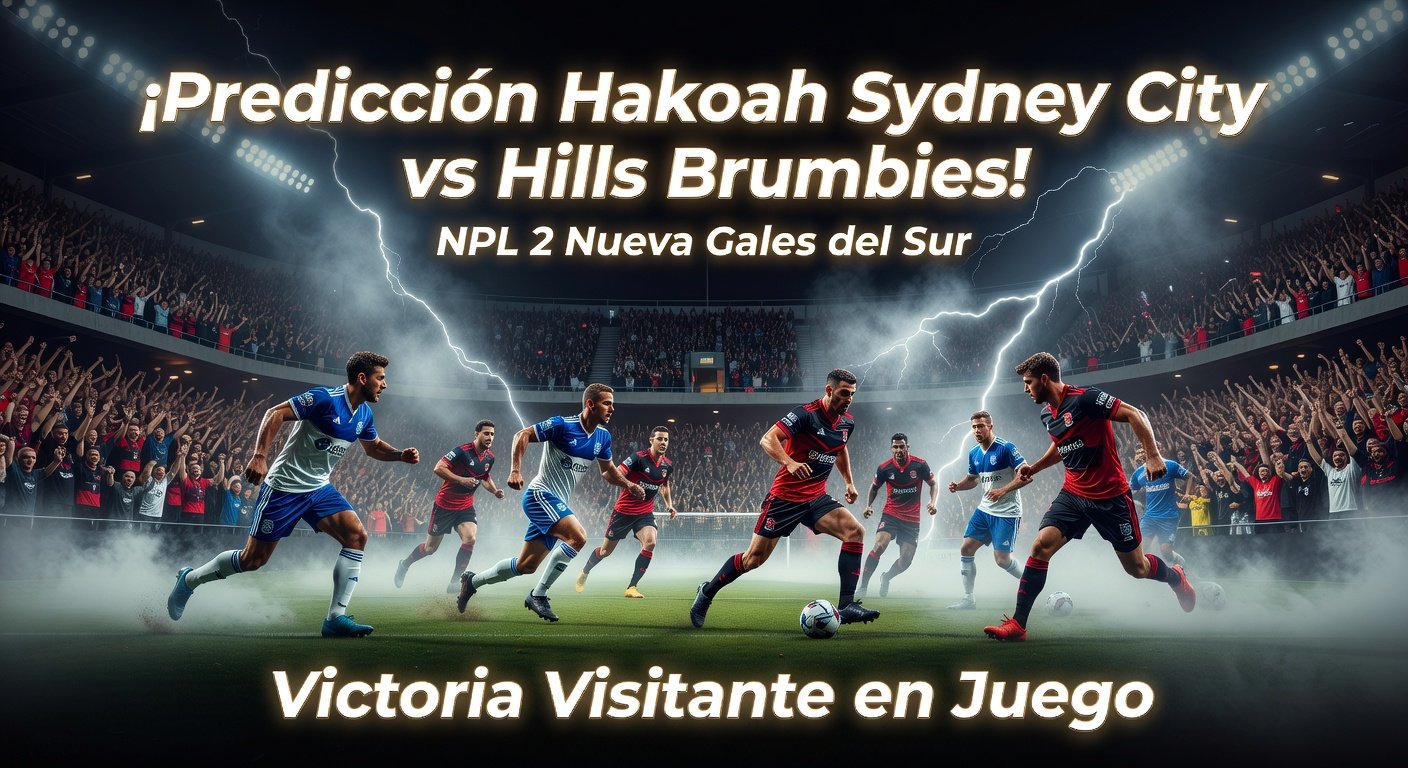 Hakoah Sydney City vs Hills Brumbies Pronóstico / Prediction