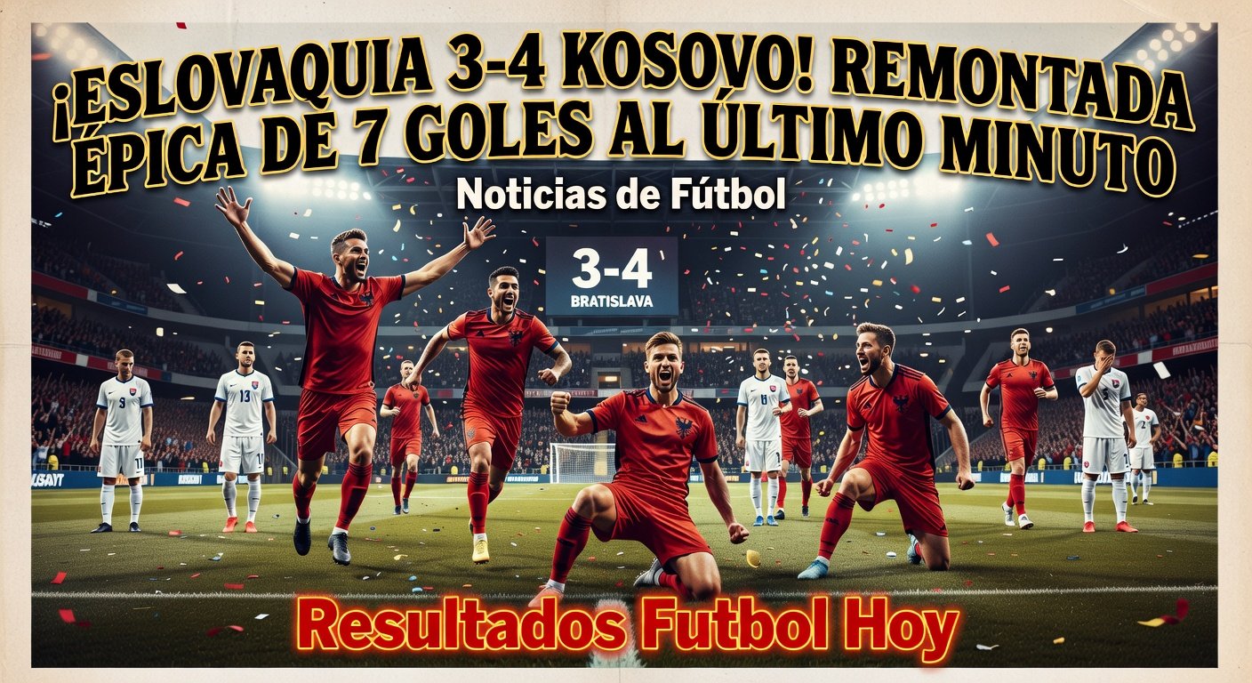 Slovakia 3-4 Kosovo - WCQ Play-off