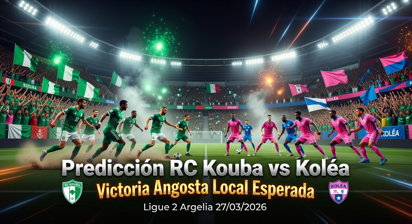 RC Kouba vs Koléa Pronóstico / Prediction