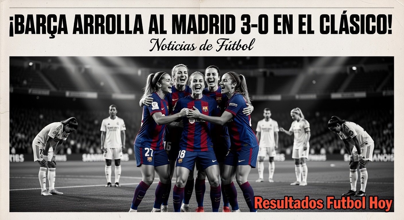 Barcelona 3-0 Real Madrid - Liga F (Women's)