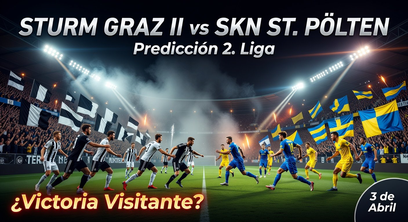 Sturm Graz II vs SKN ST. Polten Pronóstico / Prediction