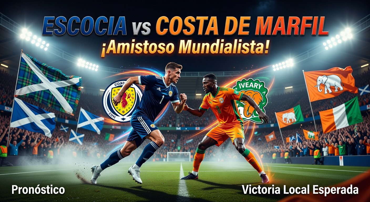 Scotland vs Ivory Coast Pronóstico / Prediction