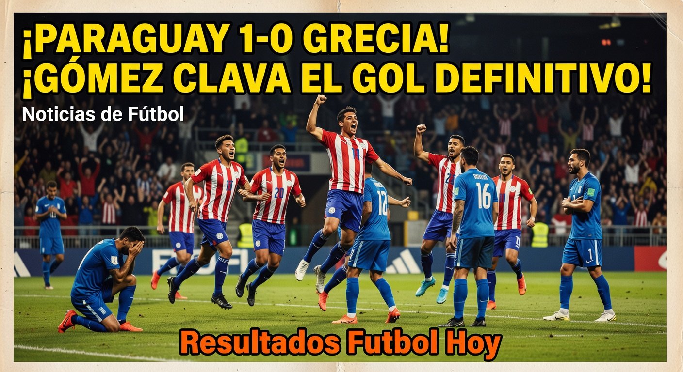 Paraguay 1-0 Greece: Gomez strikes winner (ESPN)