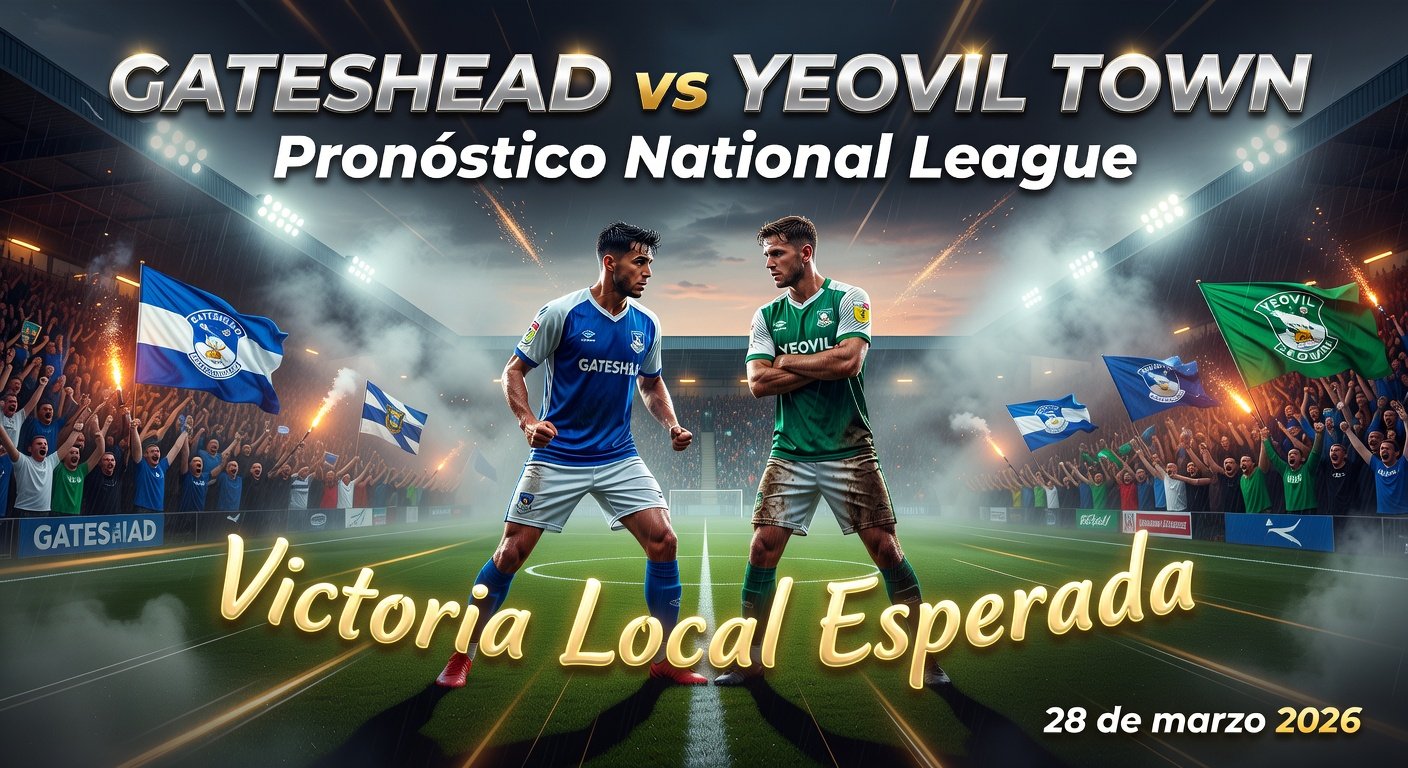Gateshead vs Yeovil Town Pronóstico / Prediction