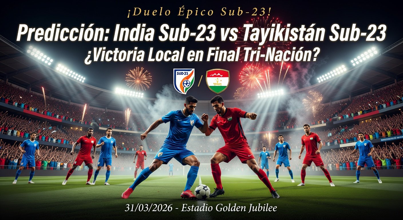 India U23 vs Tajikistan U23 Pronóstico / Prediction