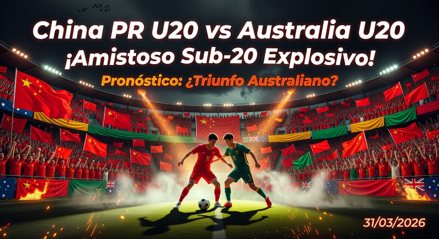 China PR U20 vs Australia U20 Pronóstico / Prediction