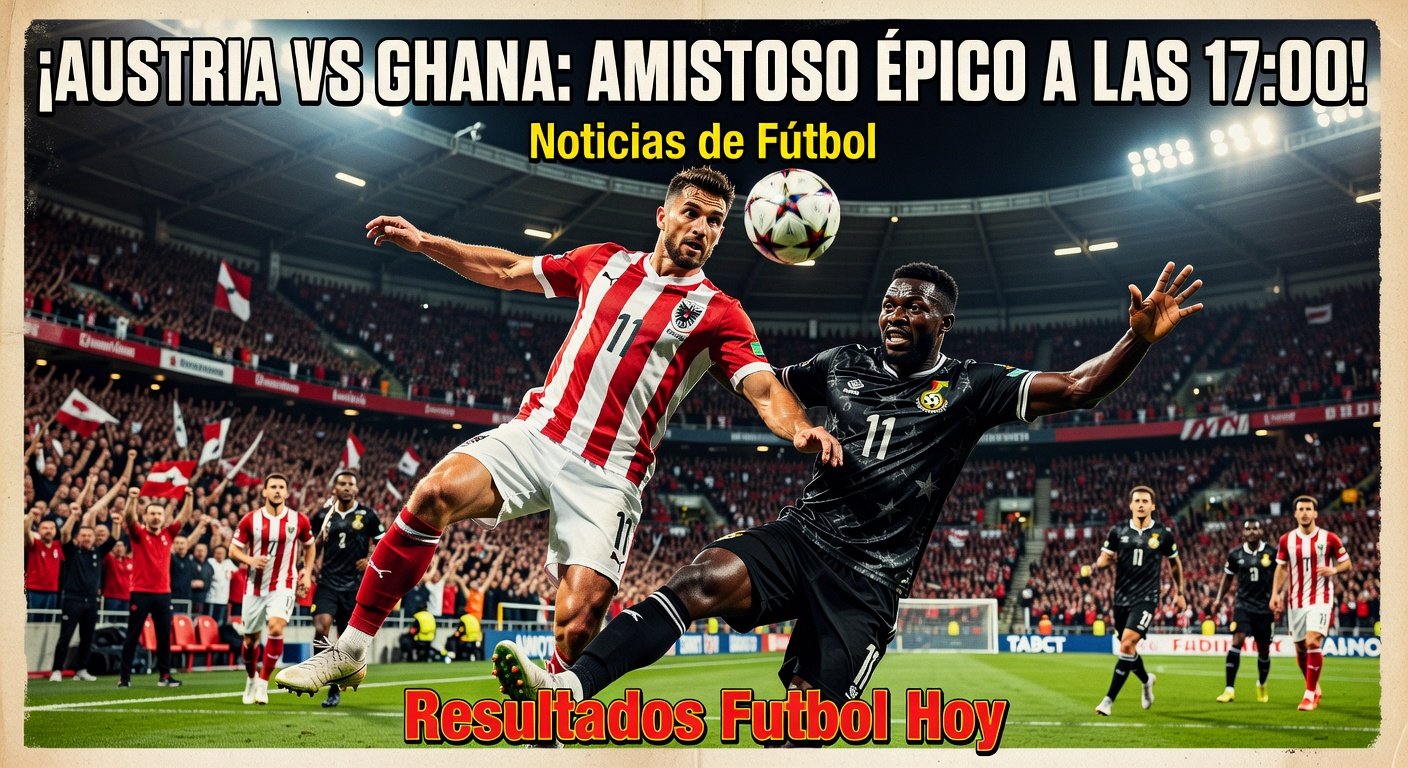Austria vs Ghana friendly at 17:00 (BBC Sport)