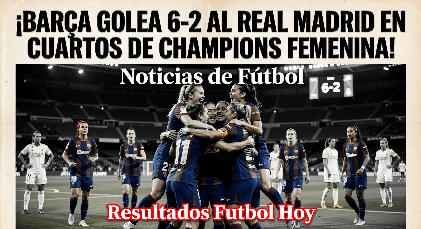 Barcelona demolish Real Madrid 6-2 in UEFA Women's Champions League quarterfinal