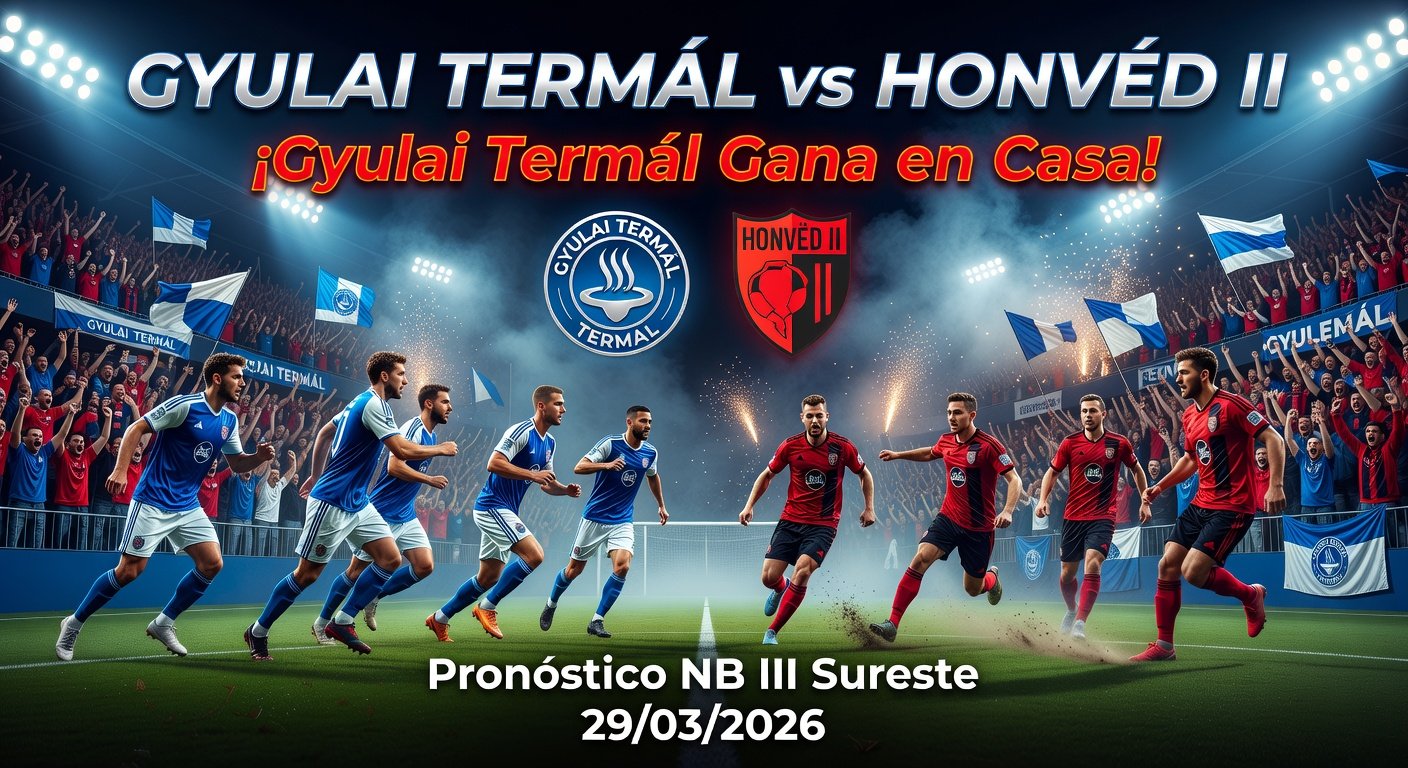 Gyulai Termál vs Honvéd II Pronóstico / Prediction