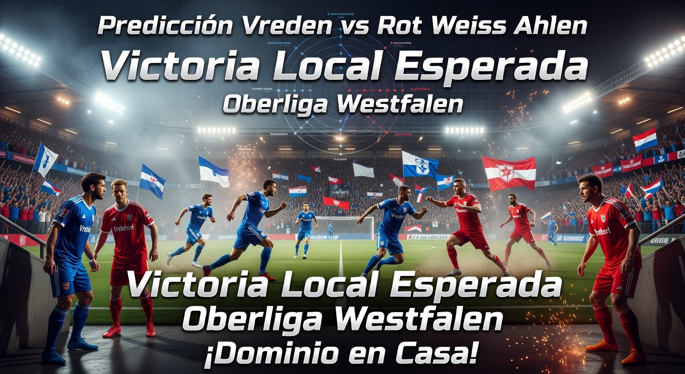 Vreden vs Rot Weiss Ahlen Pronóstico / Prediction