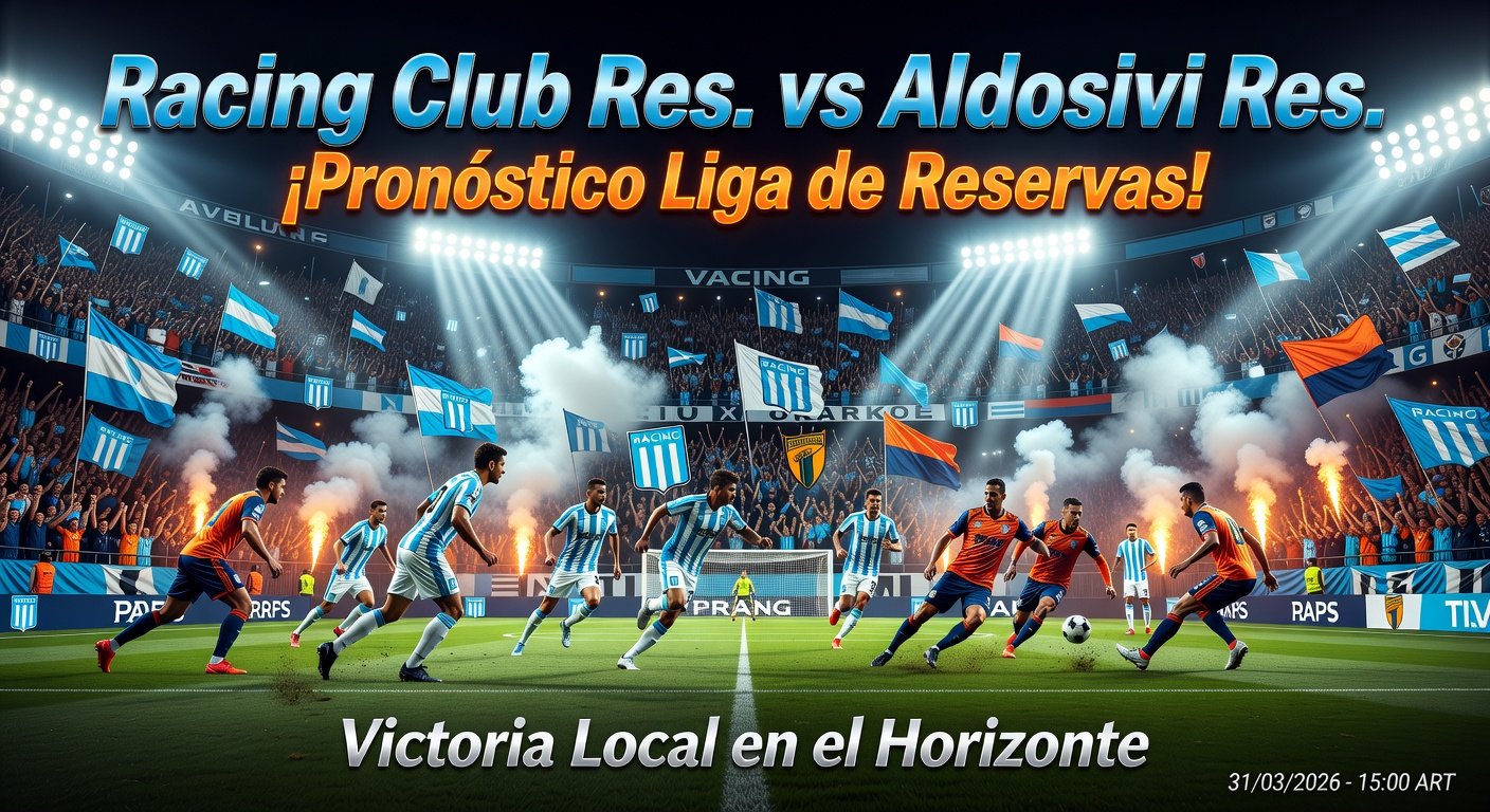Racing Club Res. vs Aldosivi Res. Pronóstico / Prediction