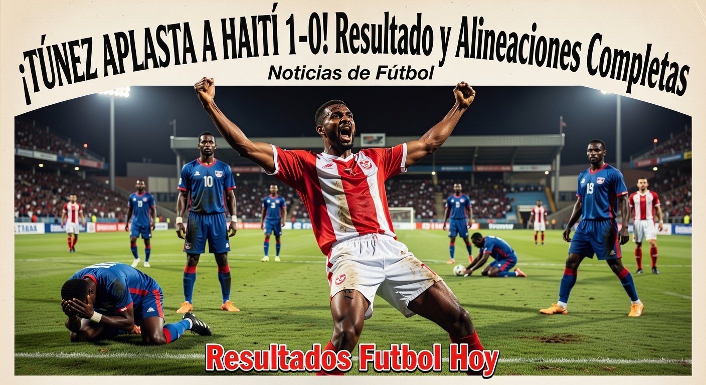 Haiti 0-1 Tunisia in International Friendly (Sky Sports / BBC)