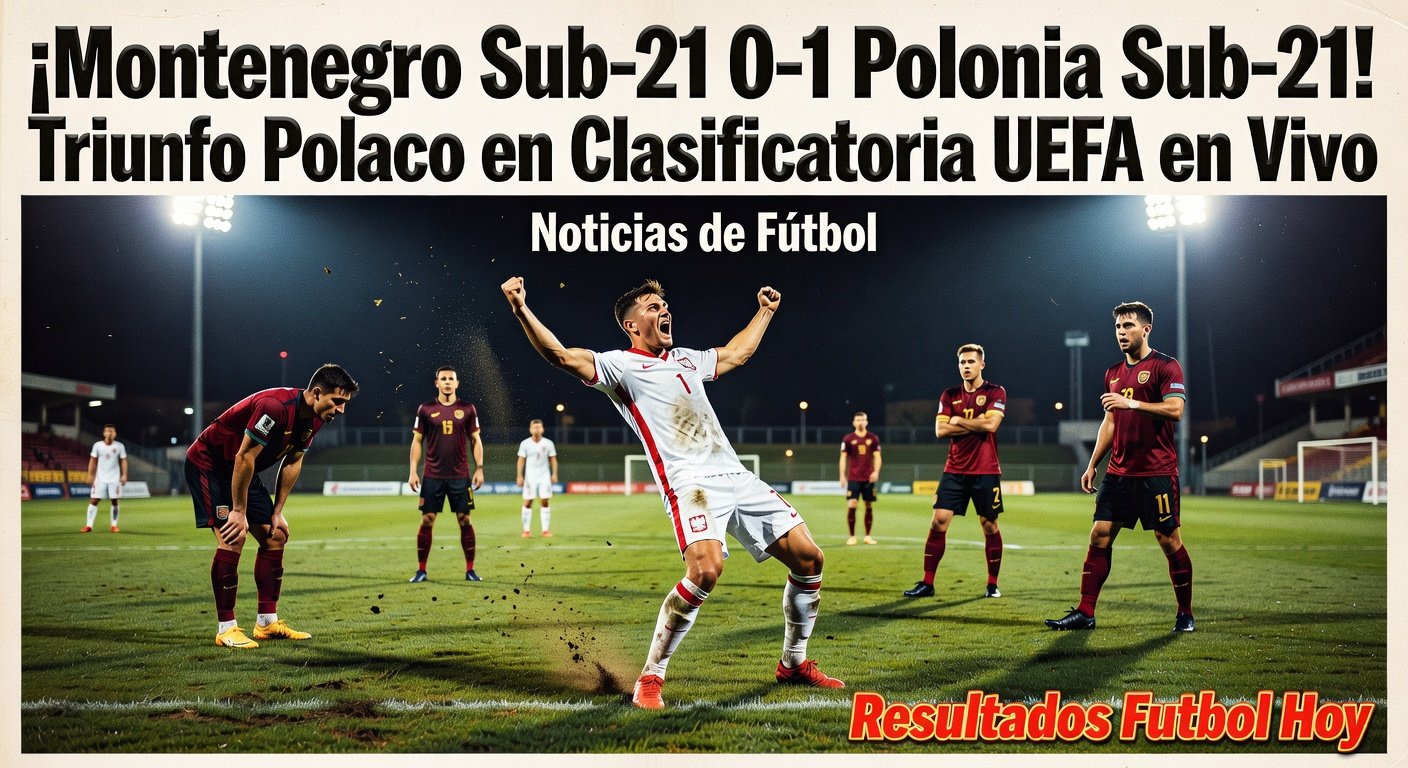 Montenegro U21 0-1 Poland U21 (BBC Sport)