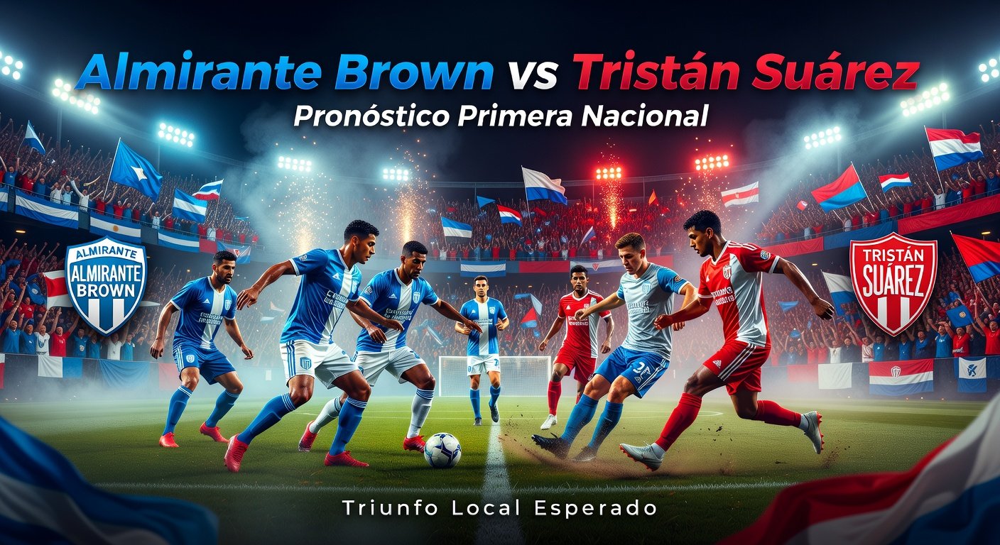 Almirante Brown vs Tristan Suarez Pronóstico / Prediction