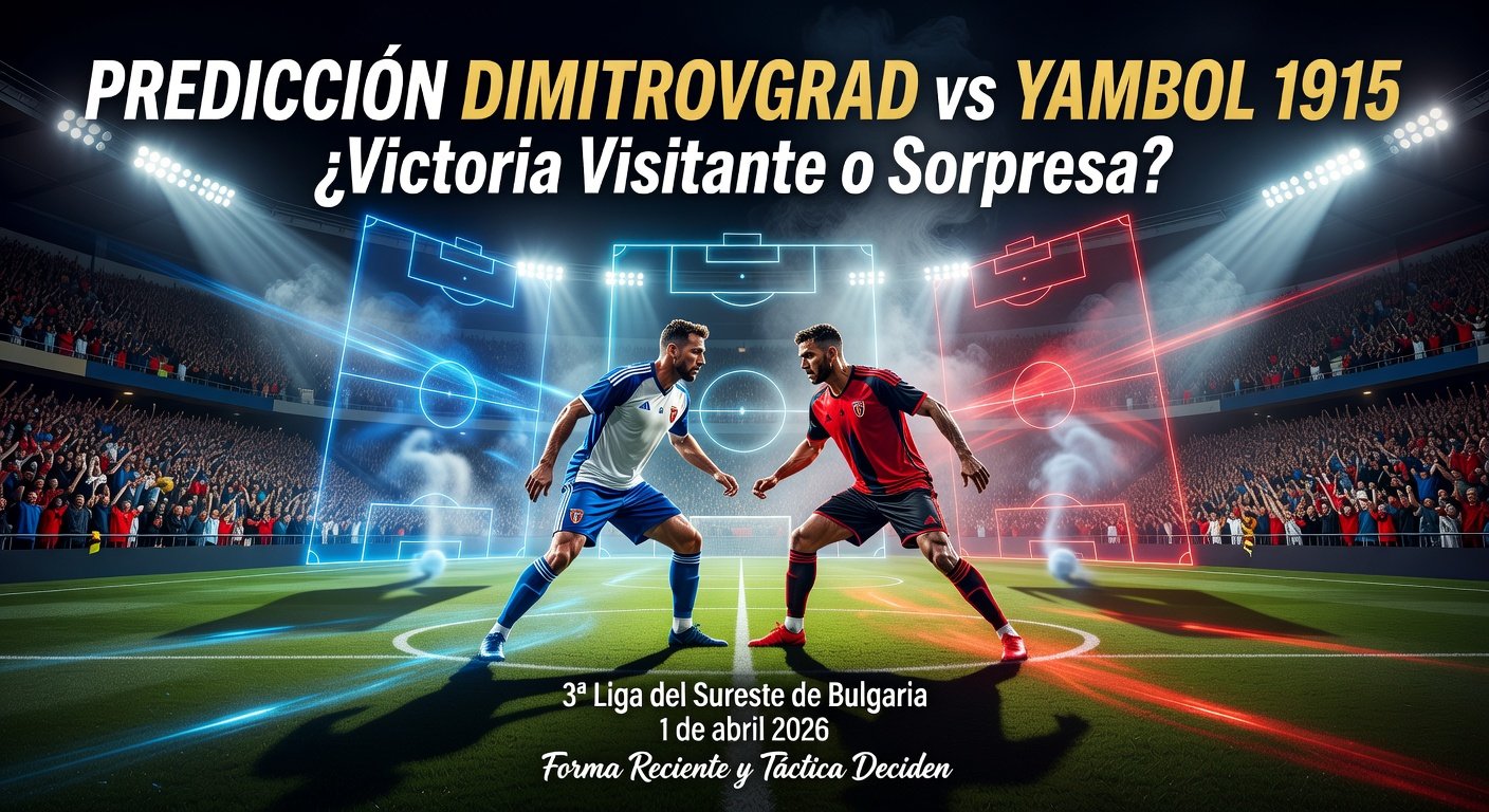 Dimitrovgrad vs Yambol 1915 Pronóstico / Prediction