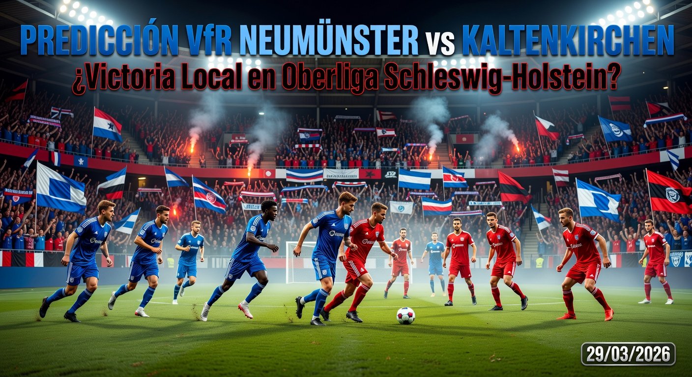 VfR Neumünster vs Kaltenkirchen Pronóstico / Prediction