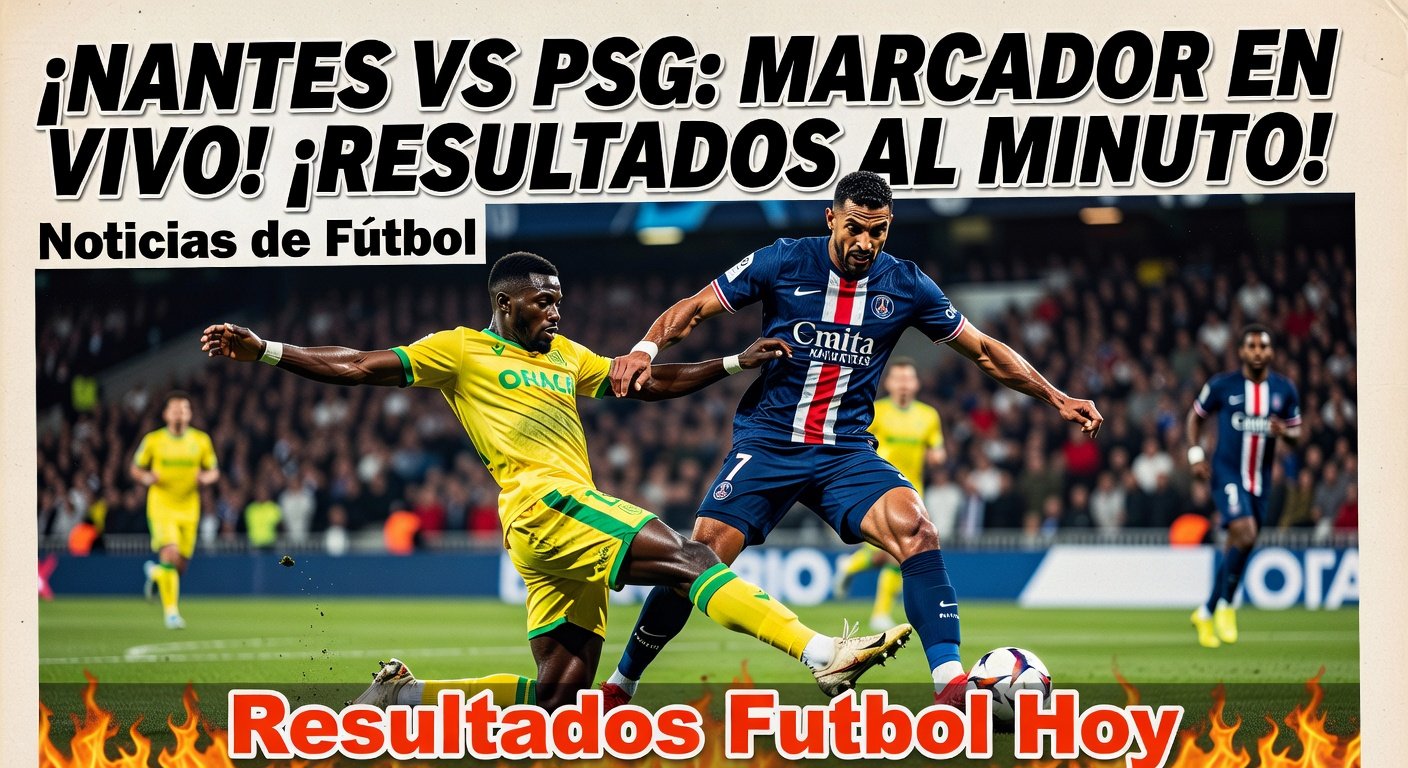 Nantes vs PSG in French Première Ligue (ESPN, March 28, 2026)