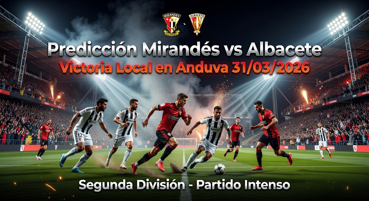 Mirandes vs Albacete Pronóstico / Prediction