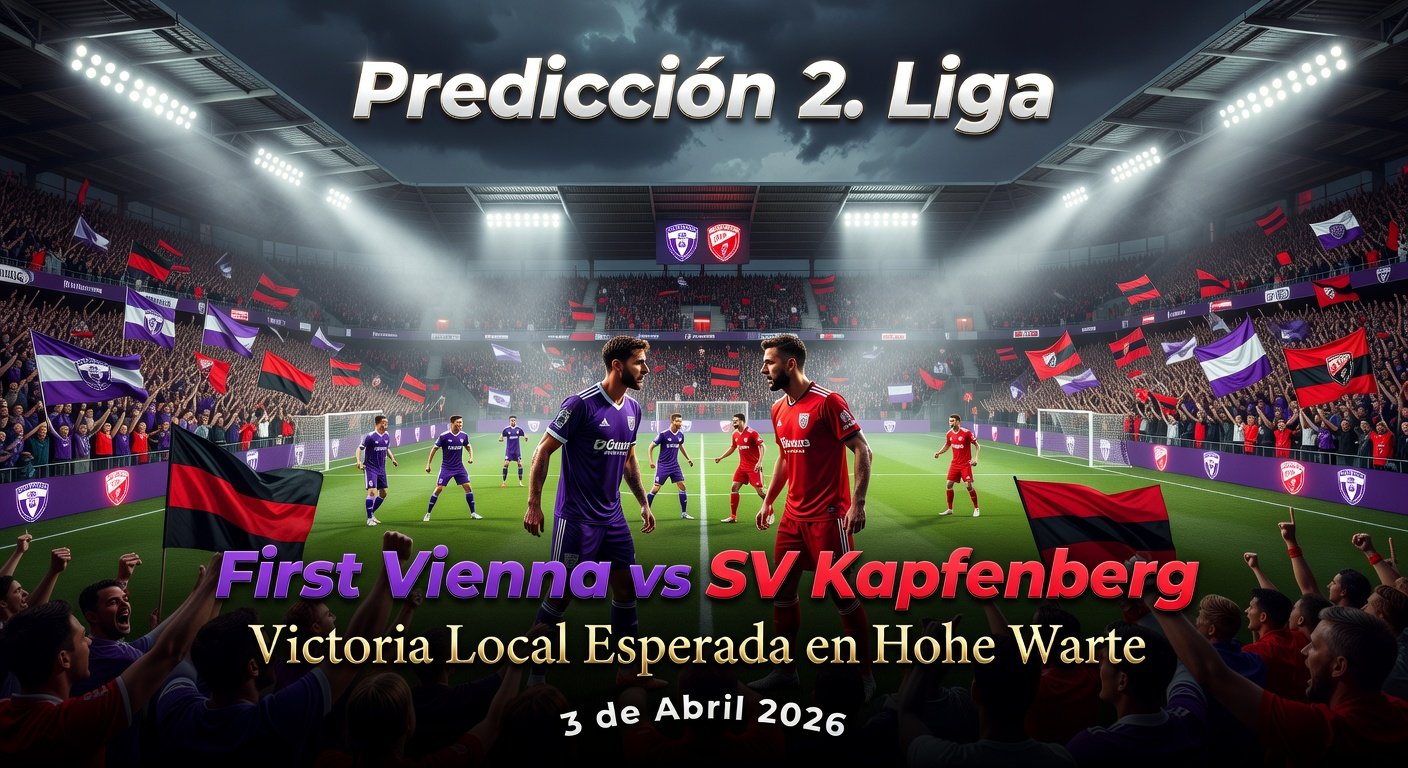First Vienna vs SV Kapfenberg Pronóstico / Prediction