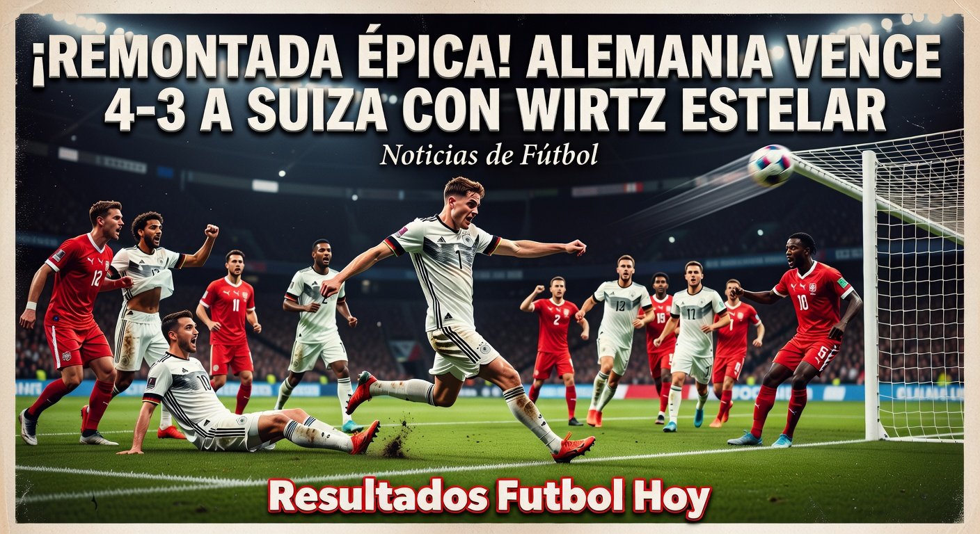 Germany defeats Switzerland 4-3 in thrilling international friendly (ESPN, March 28, 2026)