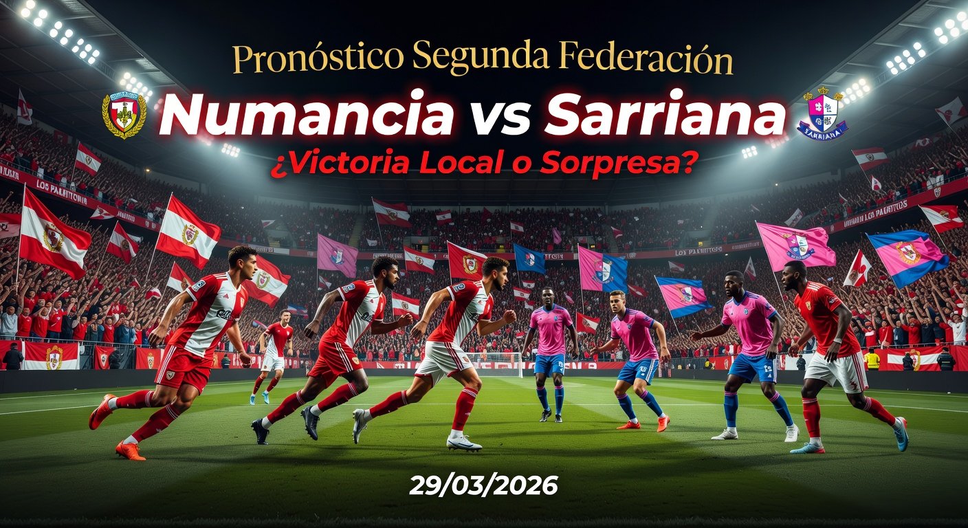 Numancia vs Sarriana Pronóstico / Prediction