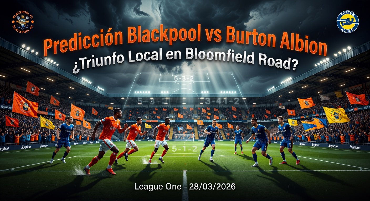 Blackpool vs Burton Albion Pronóstico / Prediction