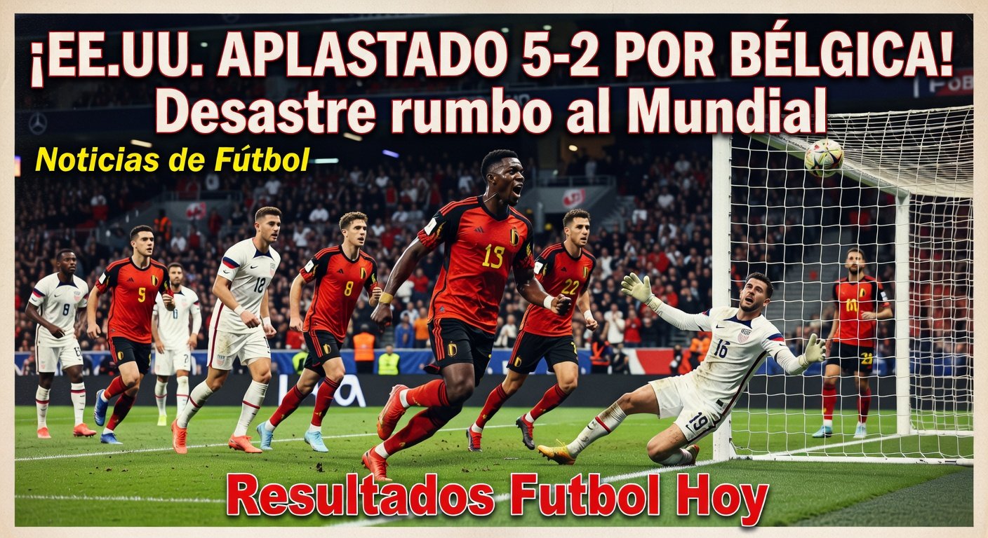 USMNT suffer 5-2 defeat to Belgium in World Cup preparation friendly