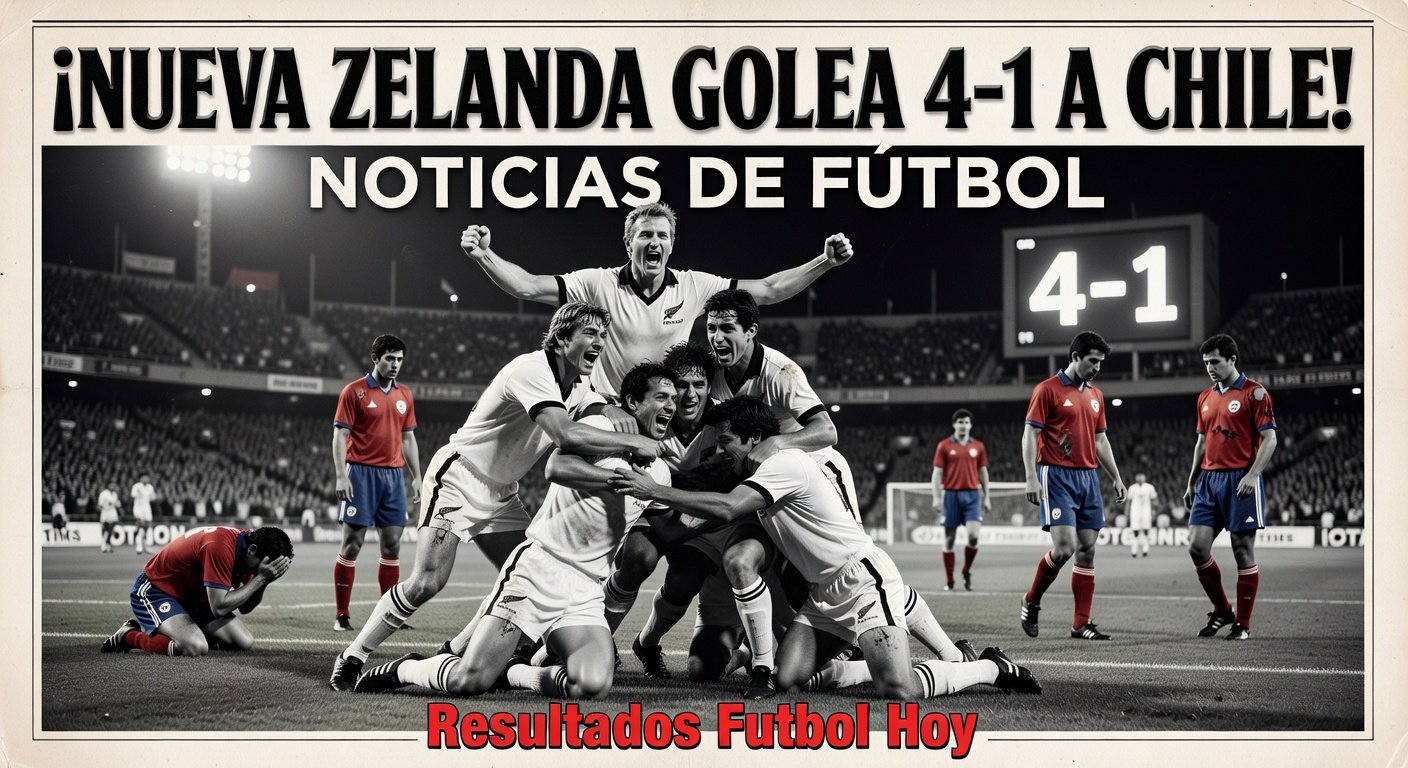 New Zealand 4-1 Chile - Sky Sports & ESPN