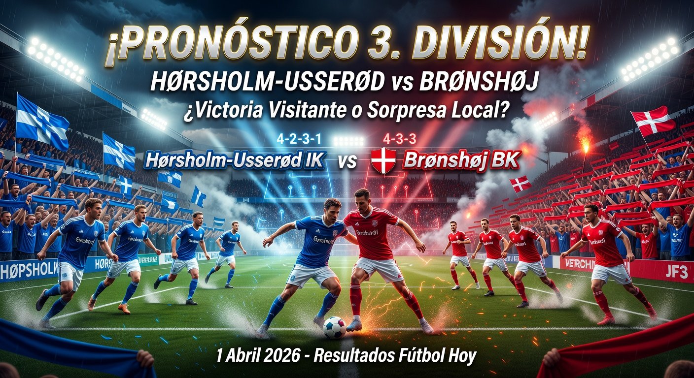 Hørsholm-Usserød vs Brønshøj Pronóstico / Prediction