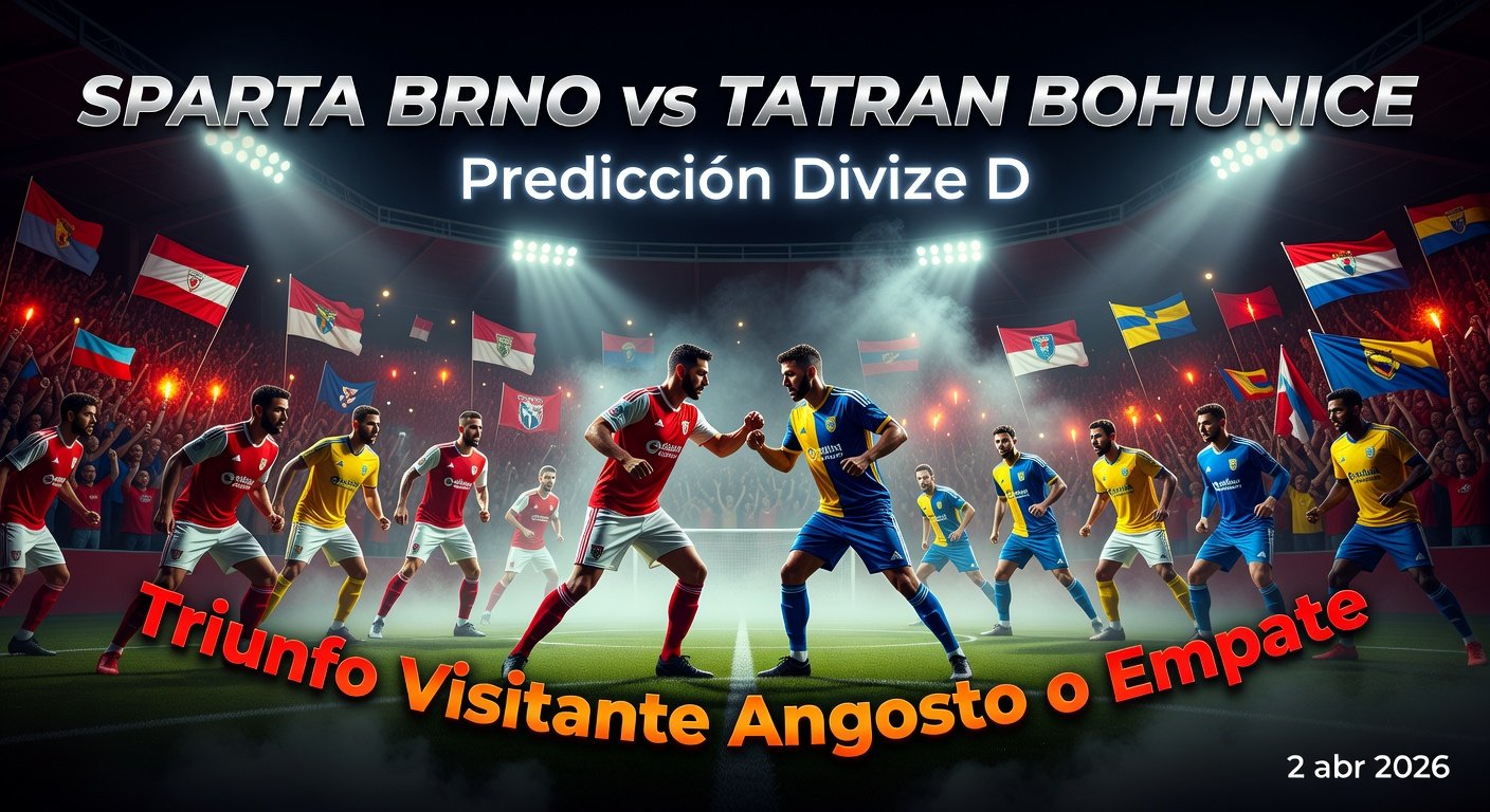Sparta Brno vs Tatran Bohunice Pronóstico / Prediction