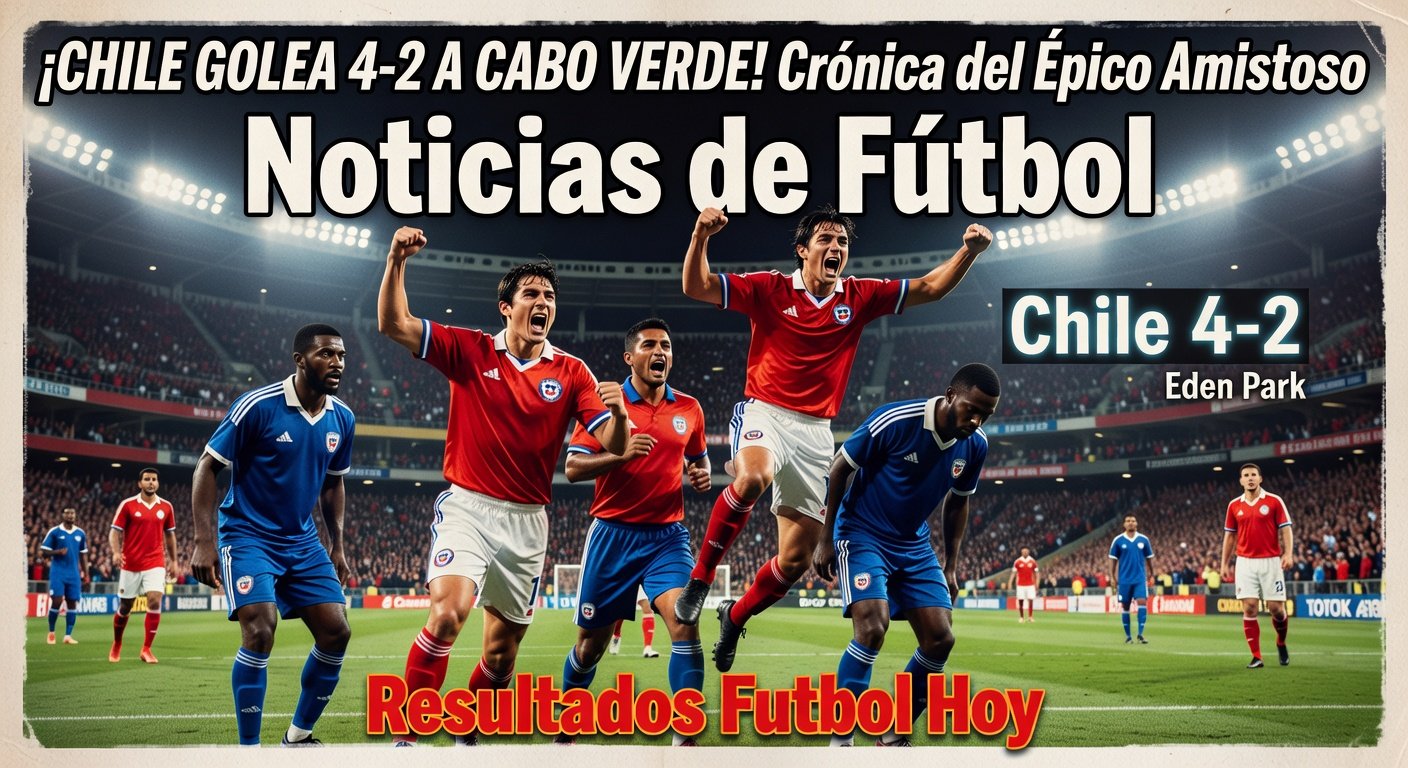 Chile 4-2 Cape Verde (International Friendly)