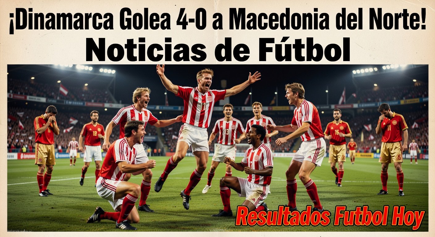 Denmark 4-0 North Macedonia - Clinical Danes dominate WC qualifier (ESPN)