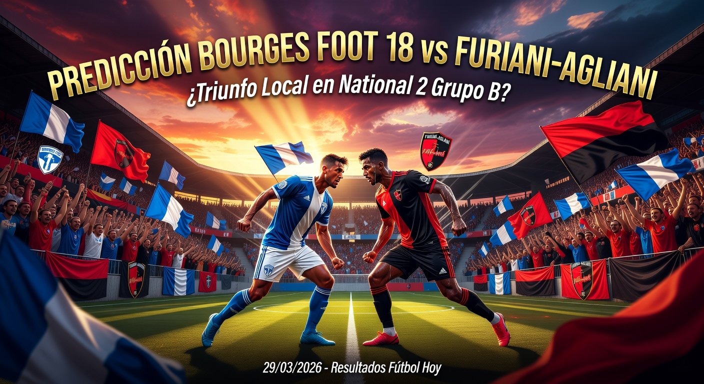 Bourges Foot 18 vs Furiani-Agliani Pronóstico / Prediction