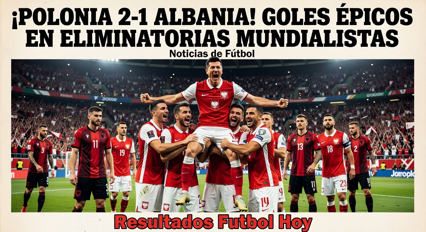 Poland edges Albania 2-1 to move closer to World Cup spot